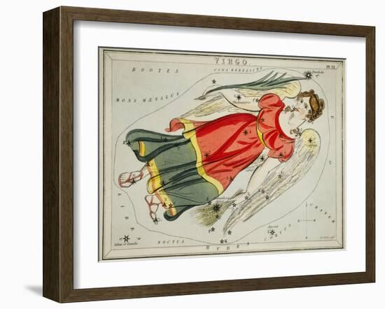 Hall's Astronomical Illustrations IX-Sidney Hall-Framed Art Print