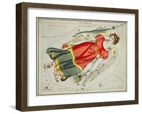 Hall's Astronomical Illustrations IX-Sidney Hall-Framed Art Print