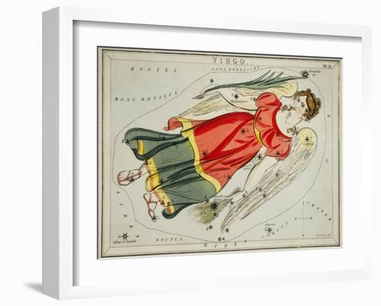 Hall's Astronomical Illustrations IX-Sidney Hall-Framed Art Print