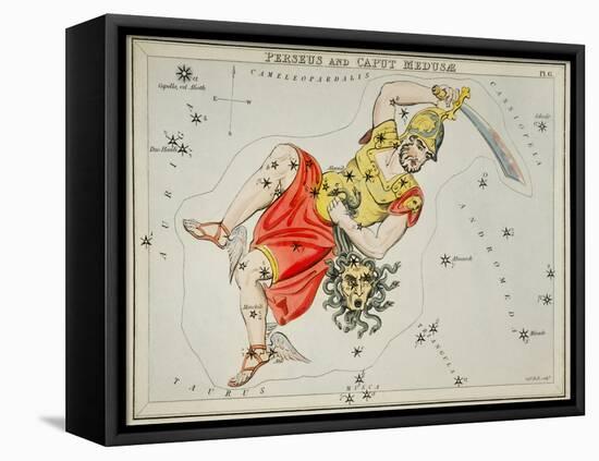 Hall's Astronomical Illustrations V-Sidney Hall-Framed Stretched Canvas