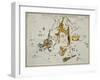 Hall's Astronomical Illustrations VI-Sidney Hall-Framed Art Print