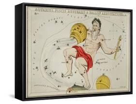 Hall's Astronomical Illustrations VII-Sidney Hall-Framed Stretched Canvas