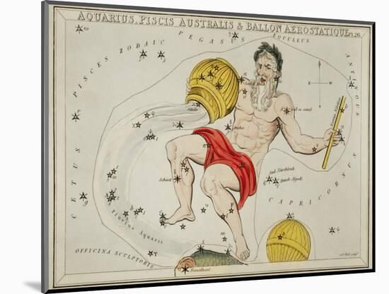 Hall's Astronomical Illustrations VII-Sidney Hall-Mounted Art Print