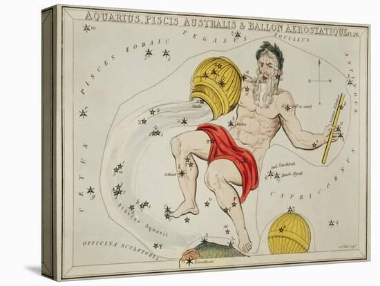 Hall's Astronomical Illustrations VII-Sidney Hall-Stretched Canvas