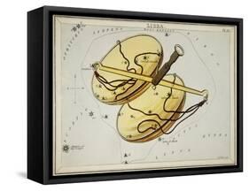 Hall's Astronomical Illustrations X-Sidney Hall-Framed Stretched Canvas