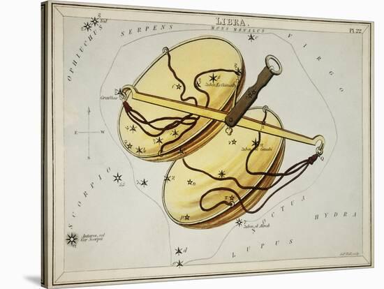 Hall's Astronomical Illustrations X-Sidney Hall-Stretched Canvas