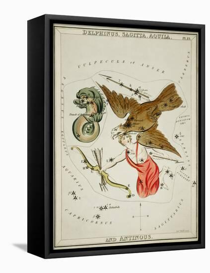Hall's Astronomical Illustrations XII-Sidney Hall-Framed Stretched Canvas