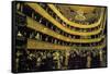 Hall-Gustav Klimt-Framed Stretched Canvas
