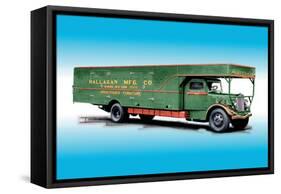 Hallagan Truck-null-Framed Stretched Canvas