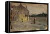Halland Street in London-Adriano Cecchi-Framed Stretched Canvas