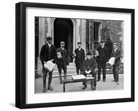 Hallaton Pie Festival -2-Sir Benjamin Stone-Framed Photographic Print