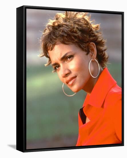 Halle Berry-null-Framed Stretched Canvas