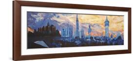 Halle Saale Germany Skyline-Markus Bleichner-Framed Art Print