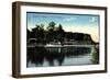 Halle Saale,Partie an Der Rabeninsel,Dampfer Preußen-null-Framed Giclee Print