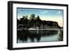 Halle Saale,Partie an Der Rabeninsel,Dampfer Preußen-null-Framed Giclee Print