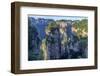 Hallelujah Mountains (Floating Mountains), Zhangjiajie National Forest UNESCO World Heritage Site-Sylvain Cordier-Framed Photographic Print