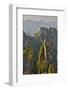 Hallelujah Mountains, Wulingyuan District, Mountain Peaks on Display-Darrell Gulin-Framed Photographic Print