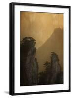 Hallelujah Mts, Wulingyuan District, Mountain Landscape-Darrell Gulin-Framed Photographic Print