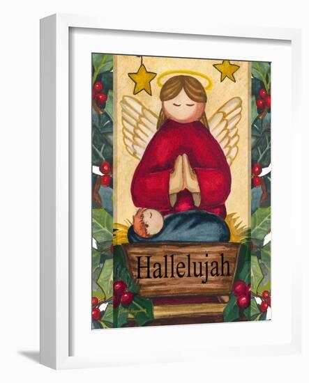 Hallelujah-Laurie Korsgaden-Framed Art Print