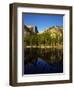 Hallet Peak Reflected in Dream Lake, Rocky Mountain National Park, Colorado, USA-Bernard Friel-Framed Photographic Print