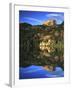 Hallett Peak in Bear Lake, Rocky Mountains National Park, Colorado, USA-Adam Jones-Framed Premium Photographic Print