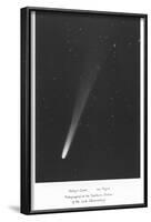 Halley's Comet Photograph-null-Framed Art Print