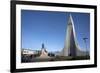 Hallgrimskirja Church, Reykjavik, Iceland, Polar Regions-Ethel Davies-Framed Photographic Print