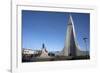 Hallgrimskirja Church, Reykjavik, Iceland, Polar Regions-Ethel Davies-Framed Photographic Print