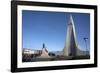 Hallgrimskirja Church, Reykjavik, Iceland, Polar Regions-Ethel Davies-Framed Photographic Print