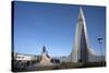 Hallgrimskirja Church, Reykjavik, Iceland, Polar Regions-Ethel Davies-Stretched Canvas