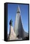 Hallgrimskirja Church, Reykjavik, Iceland, Polar Regions-Ethel Davies-Framed Stretched Canvas