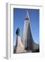 Hallgrimskirja Church, Reykjavik, Iceland, Polar Regions-Ethel Davies-Framed Photographic Print