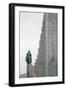 Hallgrimskirkja Lutheran Parish Church, Reykjavik, Iceland, Polar Regions-Michael Snell-Framed Photographic Print