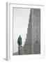 Hallgrimskirkja Lutheran Parish Church, Reykjavik, Iceland, Polar Regions-Michael Snell-Framed Photographic Print