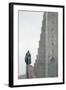 Hallgrimskirkja Lutheran Parish Church, Reykjavik, Iceland, Polar Regions-Michael Snell-Framed Photographic Print