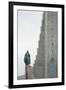 Hallgrimskirkja Lutheran Parish Church, Reykjavik, Iceland, Polar Regions-Michael Snell-Framed Photographic Print