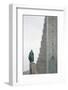 Hallgrimskirkja Lutheran Parish Church, Reykjavik, Iceland, Polar Regions-Michael Snell-Framed Photographic Print