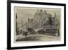 Hallidie's Patent Cable Tramway System, Worked Without Horses or Locomotives-null-Framed Giclee Print