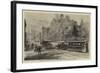 Hallidie's Patent Cable Tramway System, Worked Without Horses or Locomotives-null-Framed Giclee Print