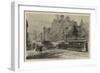 Hallidie's Patent Cable Tramway System, Worked Without Horses or Locomotives-null-Framed Giclee Print