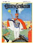 "Drum Major," Country Gentleman Cover, October 1, 1932-Hallman-Framed Giclee Print