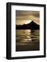 Hallo Bay at Sunset in Katmai National Park-Paul Souders-Framed Photographic Print