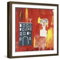 Hallop-Jean-Michel Basquiat-Framed Giclee Print