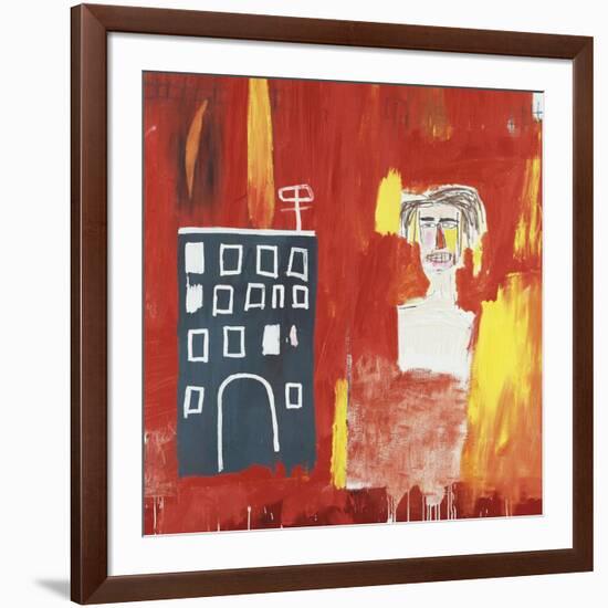 Hallop-Jean-Michel Basquiat-Framed Giclee Print