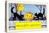 Hallowe'en Greetings-null-Stretched Canvas