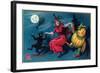 Hallowe'en-null-Framed Art Print