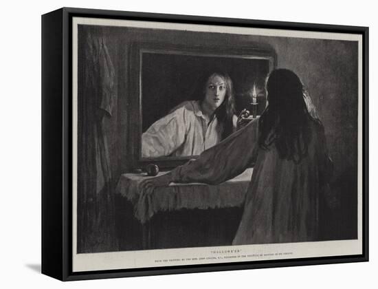 Hallowe'en-John Collier-Framed Stretched Canvas