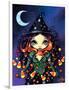 Halloween Art:  Little Candy Witch-Jasmine Becket-Griffith-Framed Art Print