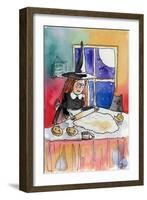 Halloween Baking Night-sylvia pimental-Framed Art Print