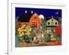 Halloween Barn Dance-Mark Frost-Framed Giclee Print